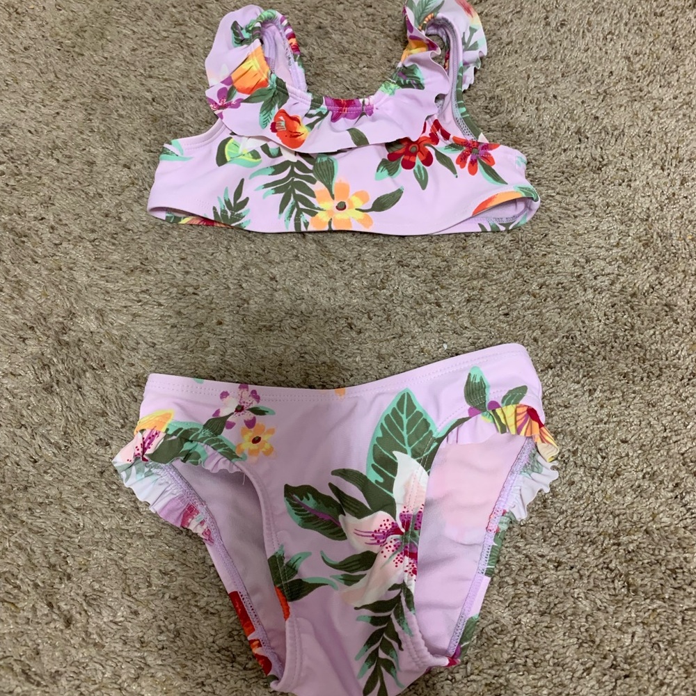Girl swim